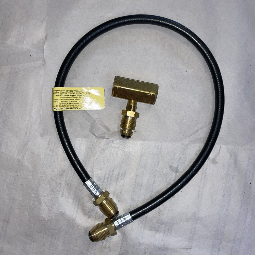 Mr. Heater Inc Propane Hose Kit 30 in | S Both Ends | Full Flow tee | EA79927